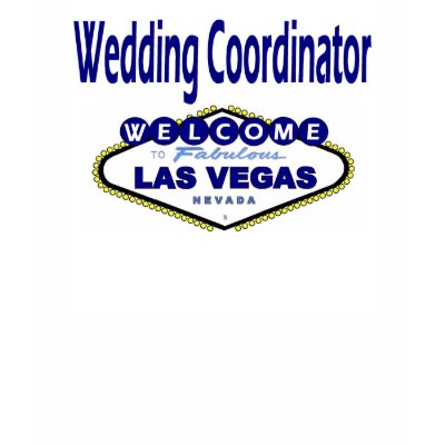 las_vegas wedding coordinator shirt