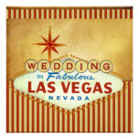 Las Vegas Wedding Invitation Template