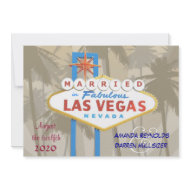 Las Vegas Wedding Invitations invitation