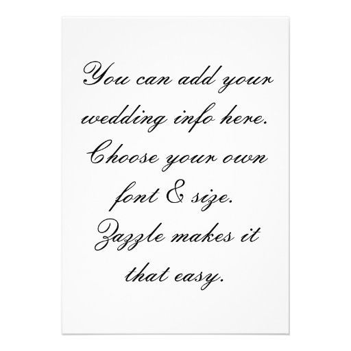 Las Vegas Wedding Invite