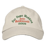basic_unstructured_adjustable_cap - Super way to announce your wedding in Las Vegas, Nevada, and wonderful keepsake. Personalize with your wedding date.: Sizes  Available colors: stone