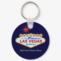 Las Vegas Wedding Key Chain keychains