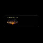 Las Vegas Wedding Label labels