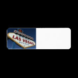 Las Vegas Wedding Label labels