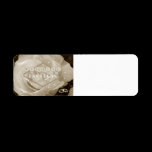 Las Vegas Wedding Label labels