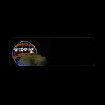 Las Vegas Wedding Label labels