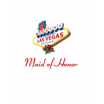 Las Vegas WEDDING Maid of Honor Baby Doll Tee t-shirts