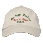 basic_unstructured_adjustable_cap - Super way to announce your wedding in Las Vegas, Nevada, and wonderful keepsake. Personalize with your wedding date.: Sizes  Available colors: stone