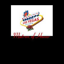 Las Vegas WEDDING Matron of Honor Baby Doll Tee t-shirts