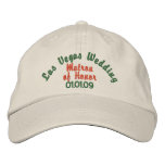 basic_unstructured_adjustable_cap - Super way to announce your wedding in Las Vegas, Nevada, and wonderful keepsake. Personalize with your wedding date.: Sizes  Available colors: stone