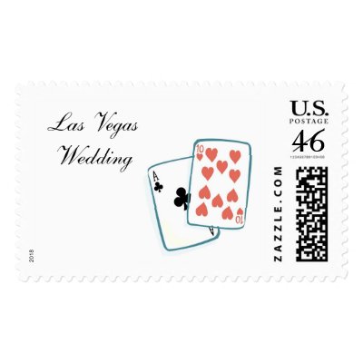 Las Vegas Wedding postage