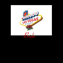 Las Vegas WEDDING Red Roses Bride Baby Doll Tee t-shirts