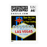 Las Vegas Wedding Save the Date stamps