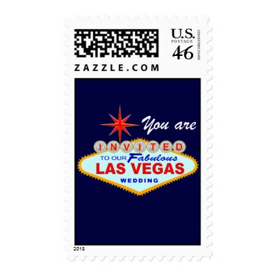 Las Vegas Wedding Stamp