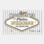 Las Vegas Wedding STD Sticker