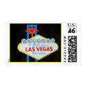 Las Vegas Welcome Sign postage by Rebecca_Reeder Las Vegas Welcome Sign postage