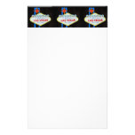 Las Vegas Welcome sign stationery