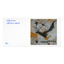 Lascaux Giant Deer Custom Photo Card