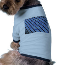 LASER BLUE FRACTAL pet clothing