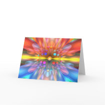 Laser Flower cards