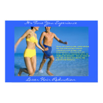 Laser Hair Marketing, Couple Running posters by genesis_laser Laser Hair Marketing, Couple Running posters