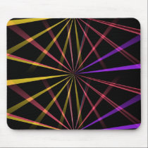 Laser lights mouse pads