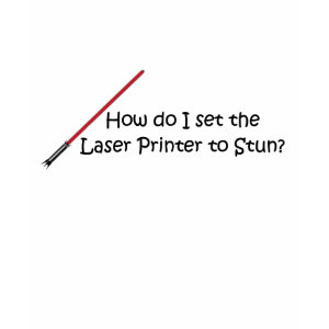 Laser Printer Funny Office Humor shirt