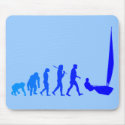 laser sailing sailors blue sail gifts and tees mousepads by Funkart laser sailing sailors blue sail gifts and tees mousepads