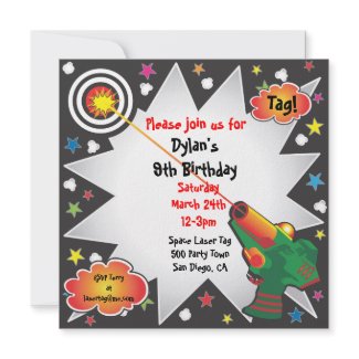 Laser Tag Birthday Party Ideas