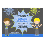 Laser Tag Birthday Party Invitation