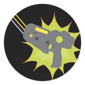 Laser Tag Stickers sticker