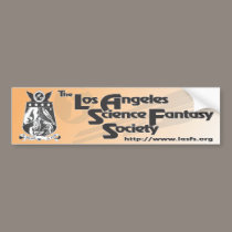 LASFS Bumper Sticker Orange bumper stickers