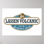 Lassen Volcanic National Park Poster