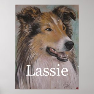 Lassie zazzle_print