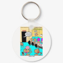 Lassie's Fleas Funny Cartoon Tees & Gifts keychains by beardiethor123 Lassie's Fleas Funny Cartoon Tees & Gifts keychains