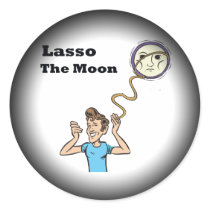 Lasso the moon stickers by TheeChristmasShop Lasso the moon stickers