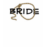 Lassoed Bride Country Western Wedding tshirt