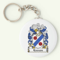 Lasson Family Crest Keychain