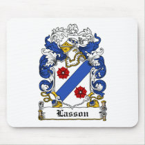 Lasson Family Crest Mousepad
