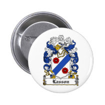Lasson Family Crest Button