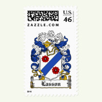 Lasson Family Crest Stamps