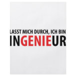 Lasst mich durch ich bin Ingenieur Full Color Flyer