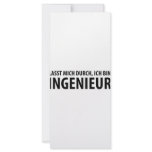 lasst mich durch ich bin ingenieur icon rack cards