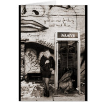 Last Call Greeting Card