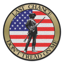 Last Chance... Round Stickers