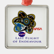 Last Flight of Endeavour Ornament
