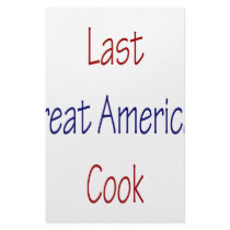 Last Great American Cook stationery