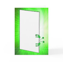 Last In Space Greeting Card