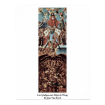 Last Judgement Diptych Wing By Jan Van Eyck posters