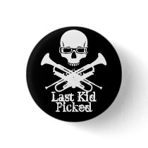 Last Kid Picked Nerdy Nikki Button by teawrecks Last Kid Picked Nerdy Nikki Button